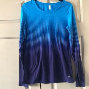 GapFit Ombré Long Sleeve Top